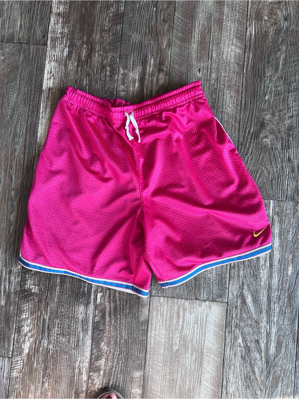 Nike Women's Pink Mesh Athletic Shorts size s